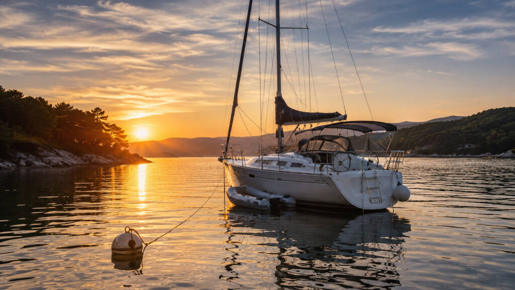 Peaceful Swinging Mooring